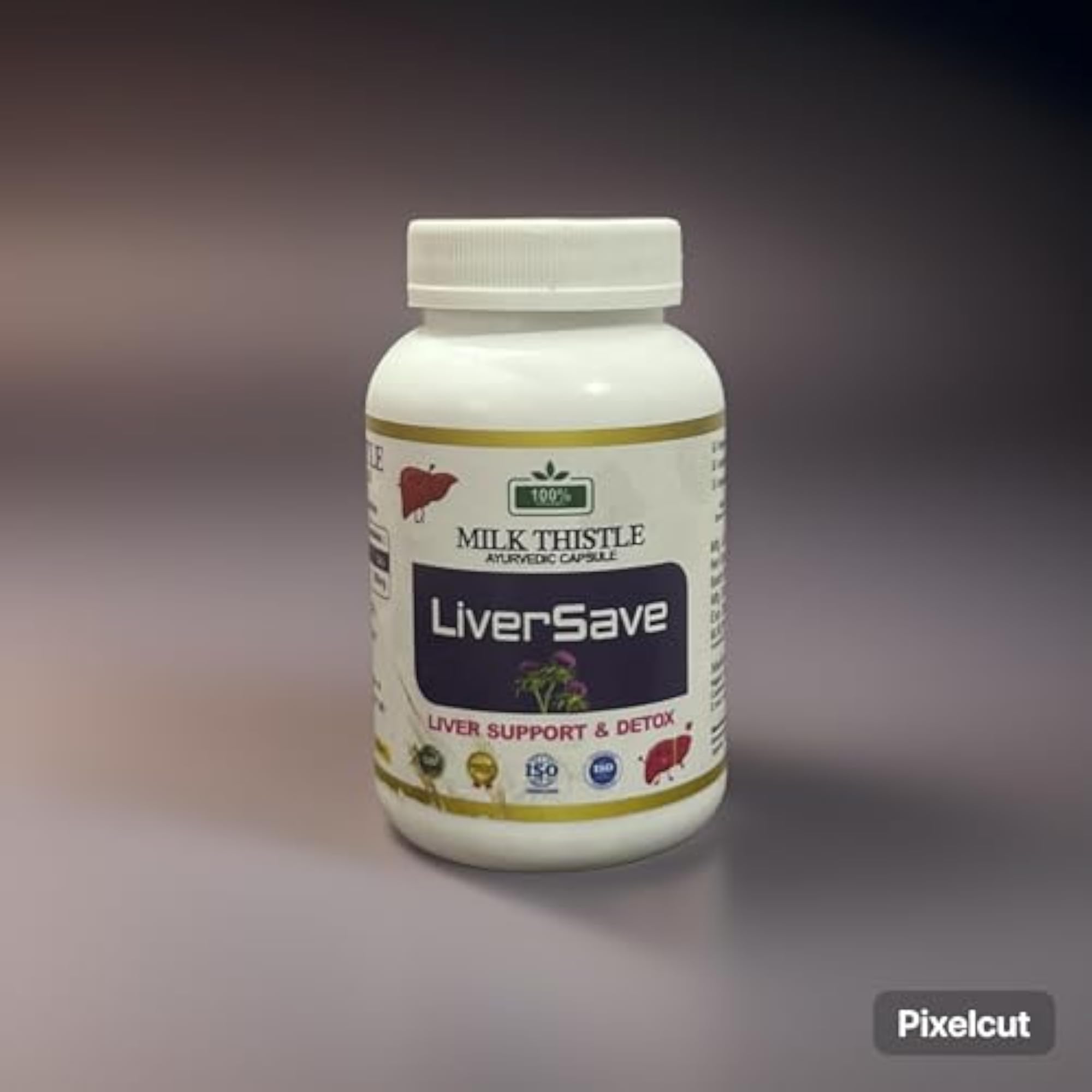 Milk Thistle Capsules, Liver Detox Support